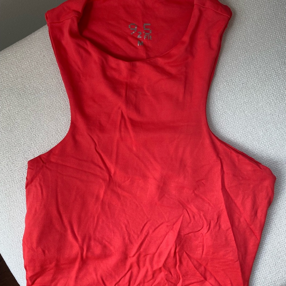 Bandier Racerback Workout Top with Built in Bra